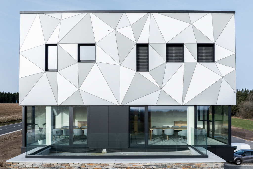 Une mosaïque de triangles du plus bel effet 2