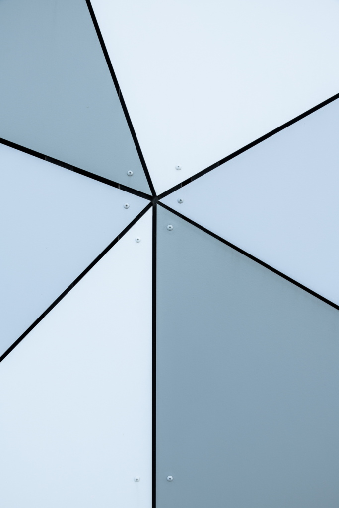 Une mosaïque de triangles du plus bel effet 3
