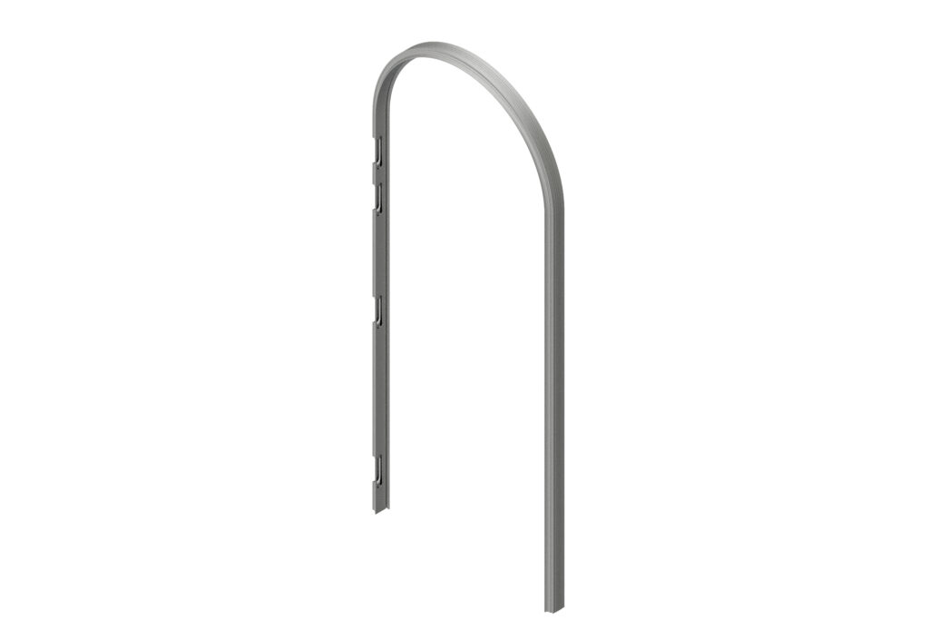 Invisidoor Arche : encadrement invisible pour portes cintrées 3