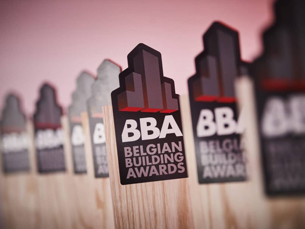 17 genomineerden stoten door naar shortlist Belgian Building Awards 2023