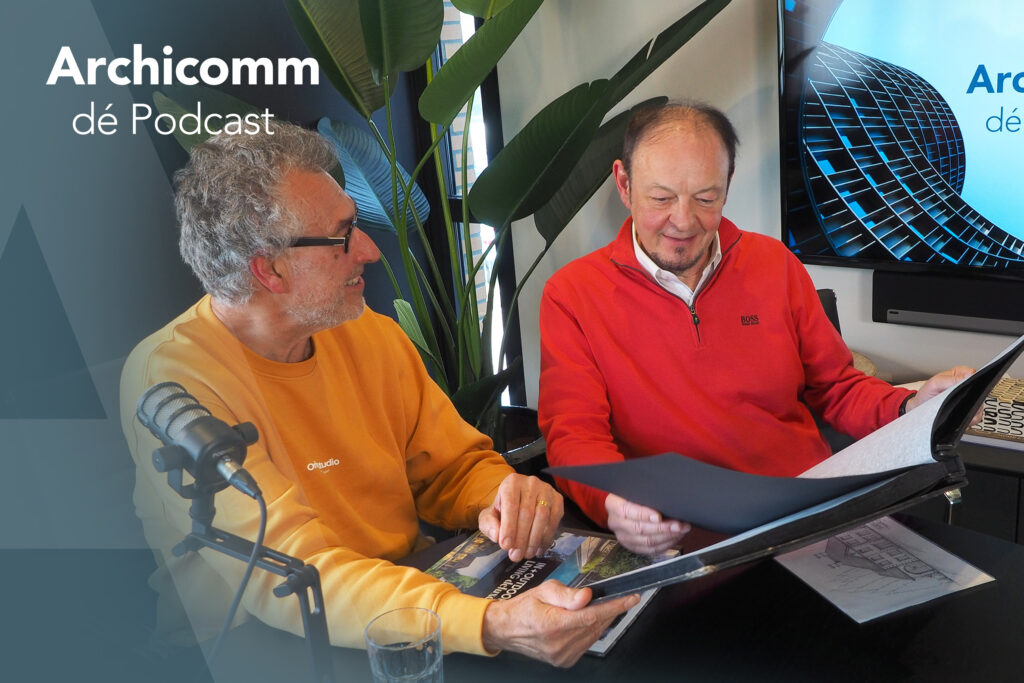 Onze eerste Podcast staat online! We gaan in gesprek met architect Frank Gruwez