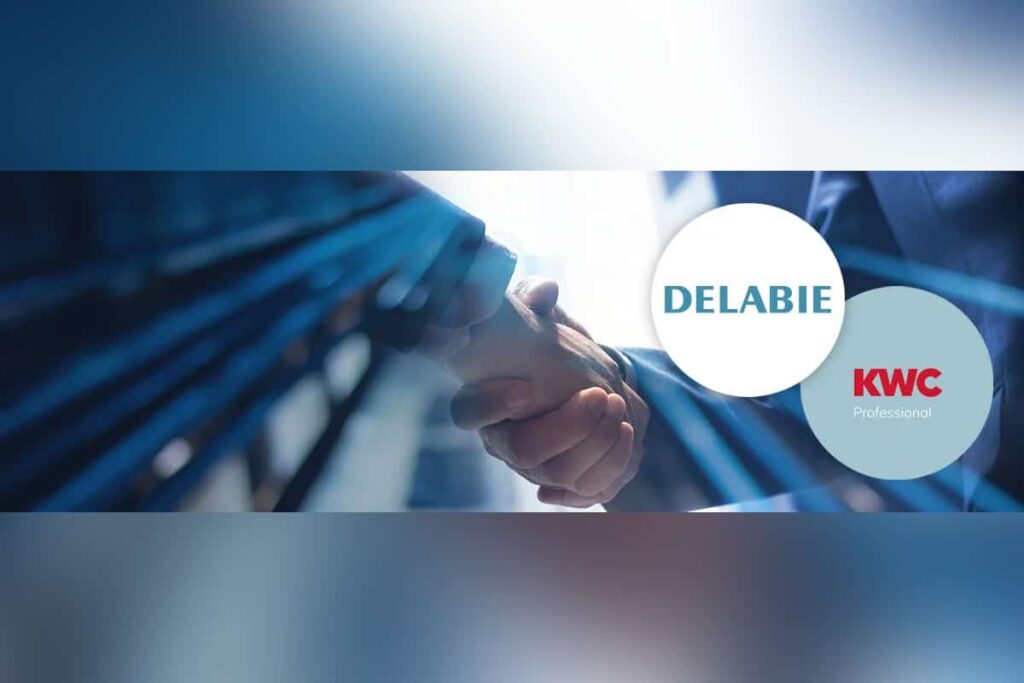 DELABIE Groep kondigt overname aan van KWC Professional, voorheen Franke Water Systems