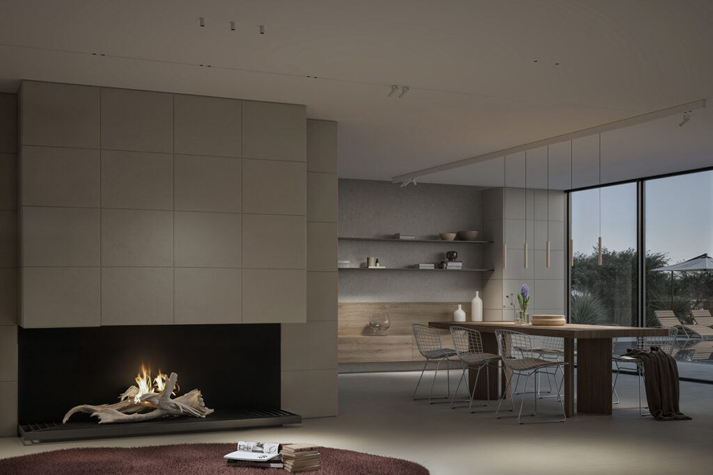 Ontdek kreon noite: architecturaal profiel met onzichtbare verlichting 2