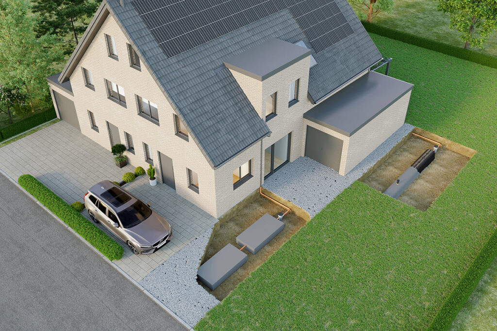 Een optimaal beheer van regenwater aan de bron