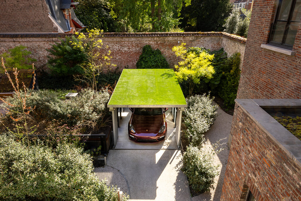 Slim ruimtegebruik: zes parkeerplaatsen onder de binnenplaats 2