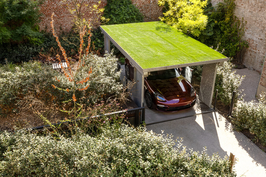 Slim ruimtegebruik: zes parkeerplaatsen onder de binnenplaats 4