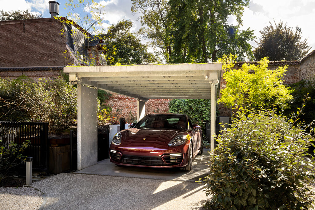 Slim ruimtegebruik: zes parkeerplaatsen onder de binnenplaats 1