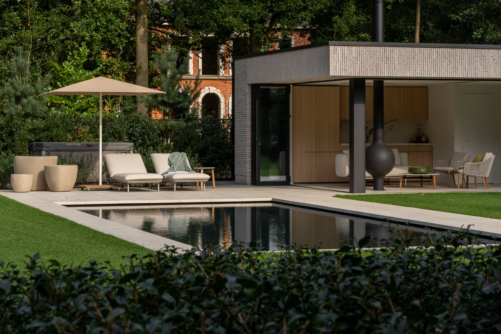 Architecte Anja Vissers en tuindesigner Ludo Dierckx weten huis en tuin perfect te verzoenen 2