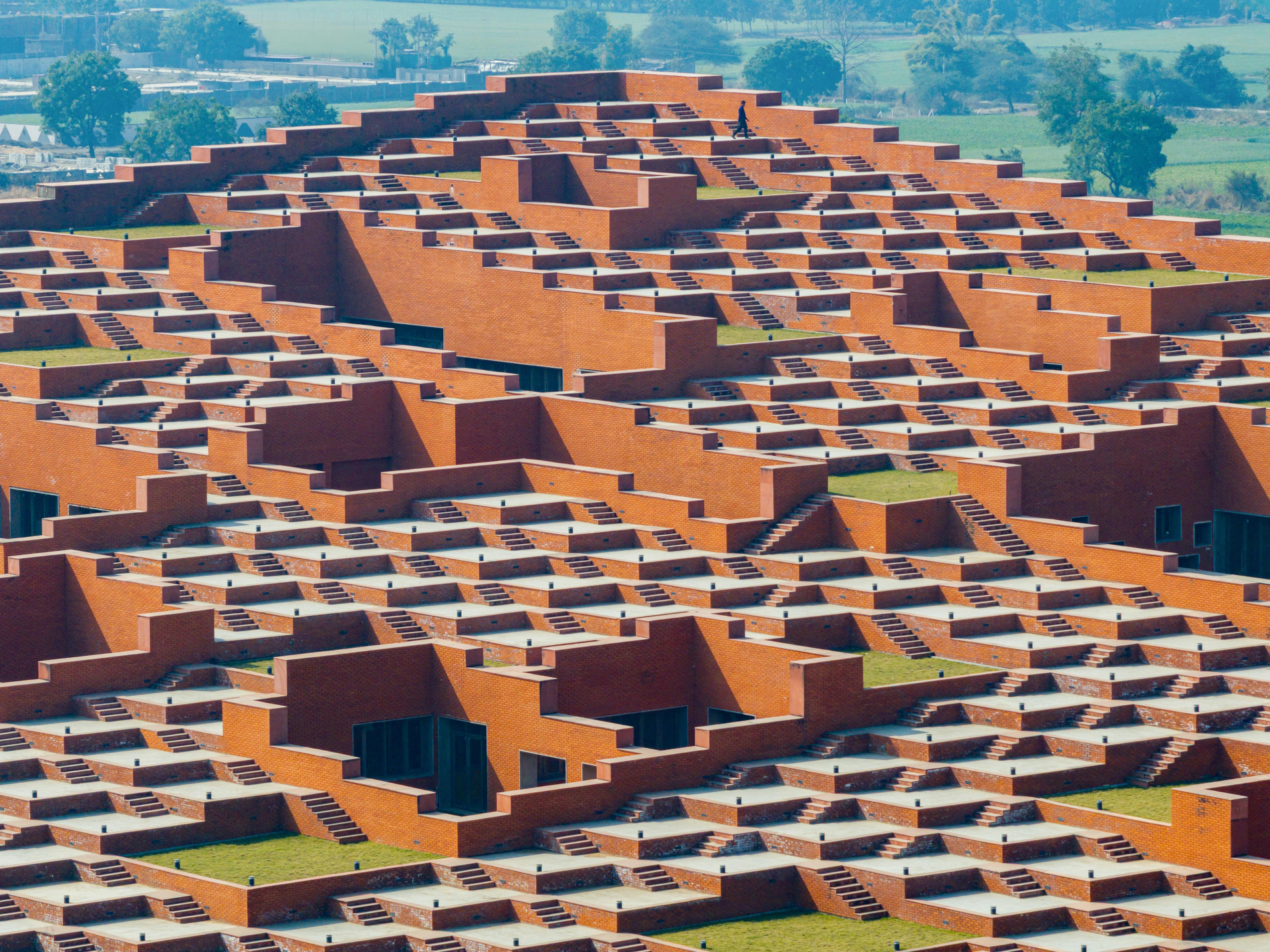 GRENSVERLEGGEND: Indiaas universiteitsgebouw als gelaagd campuslandschap 1