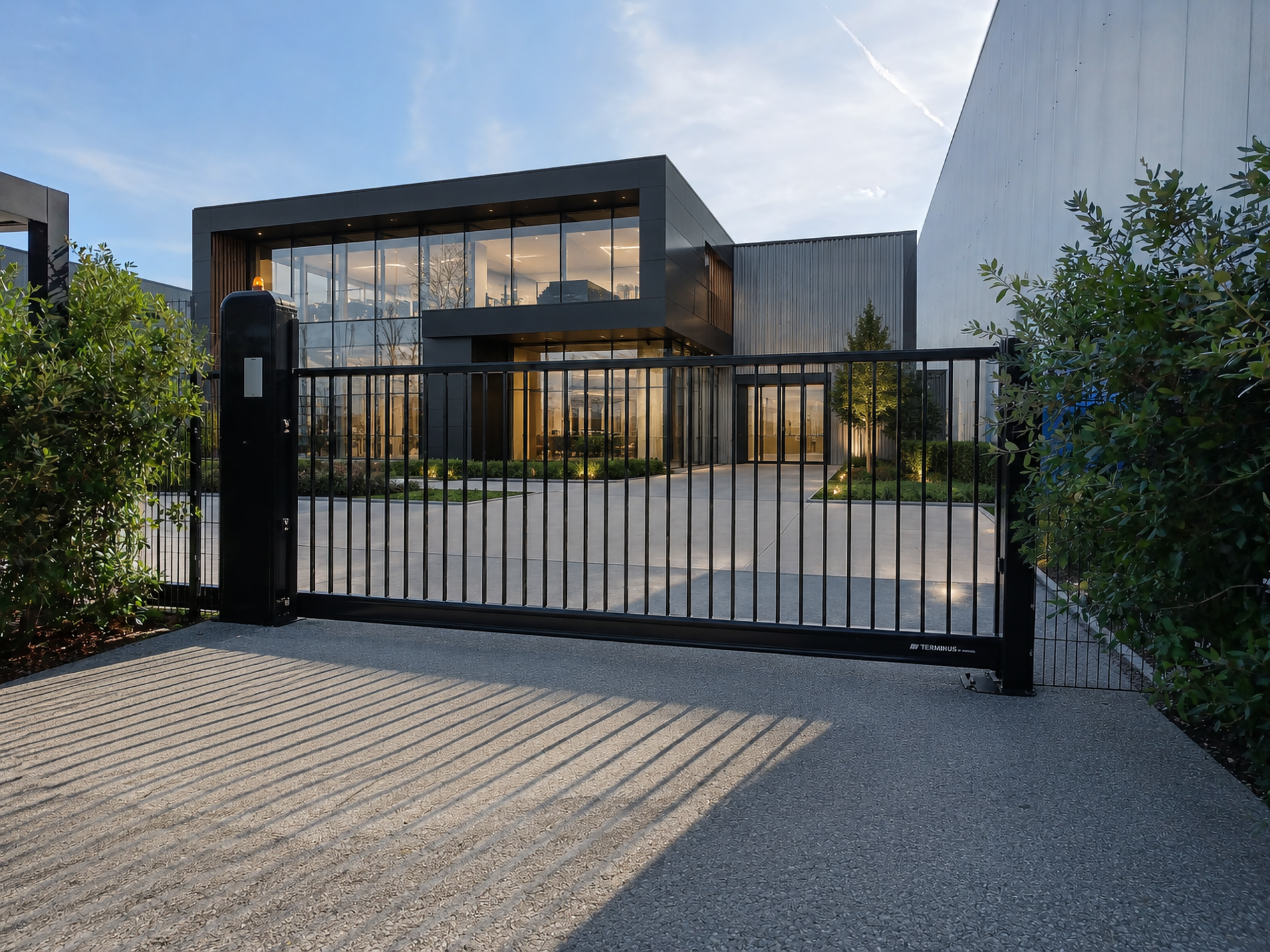 Terminus-schuifpoort: architecturale vrijheid, performante beveiliging 1