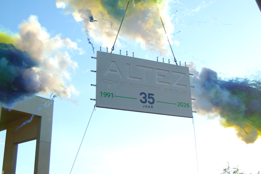 Nieuw kantoor van Altez Construction Group in Oudsbergen officieel geopend 4