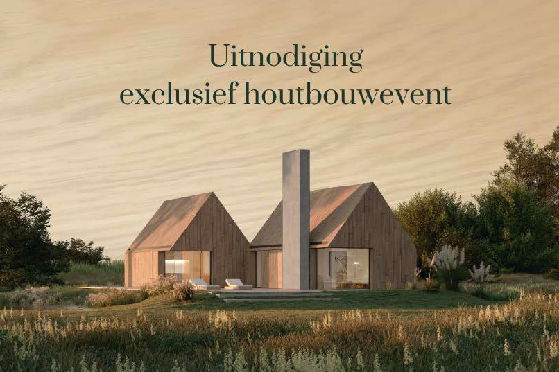 Uitnodiging exclusief houtbouwevent 1