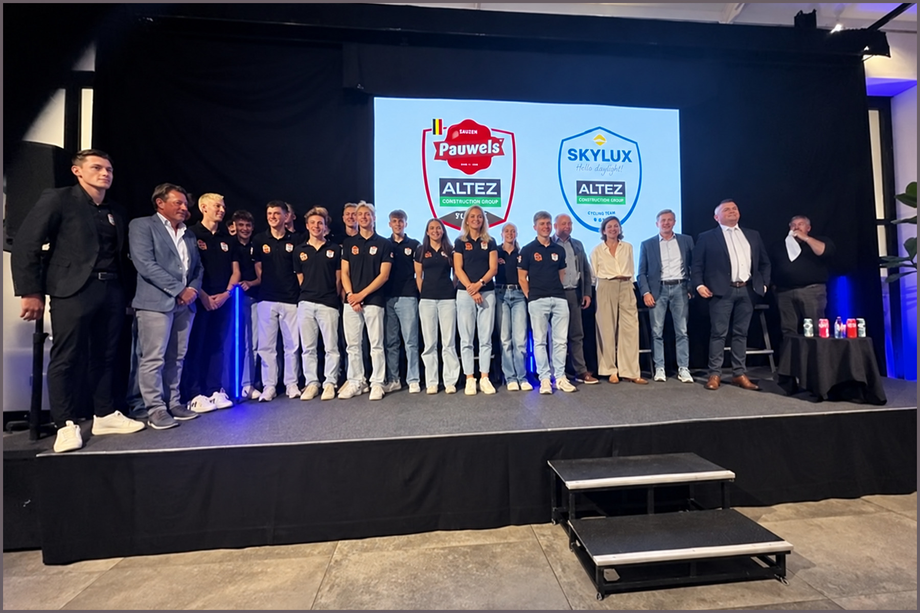 Altez Industriebouw blijft aan boord bij Skylux - Altez Industriebouw Cycling team 4